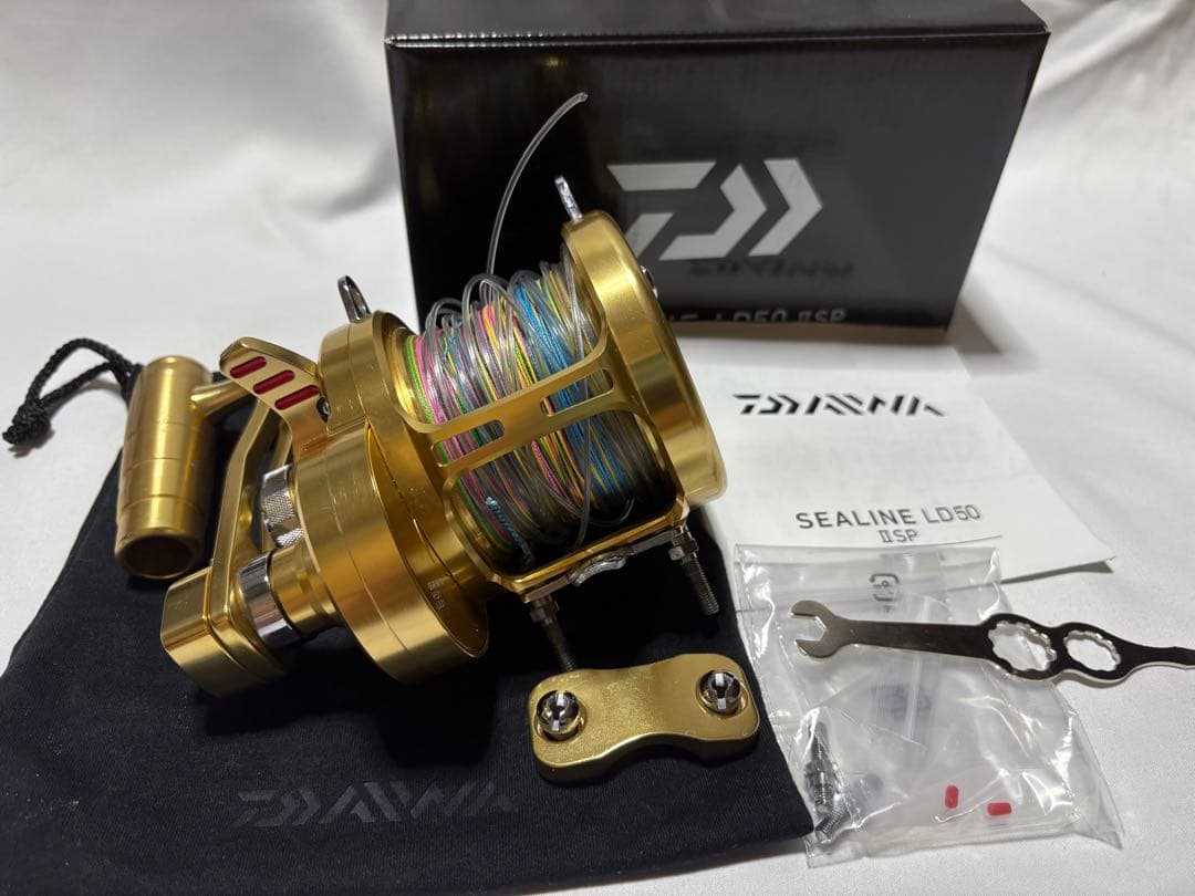 値下げ！　ダイワ（Ｄａｉｗａ） リール シーラインＬＤ　５０　Ⅱ　ＳＰ　大物釣り