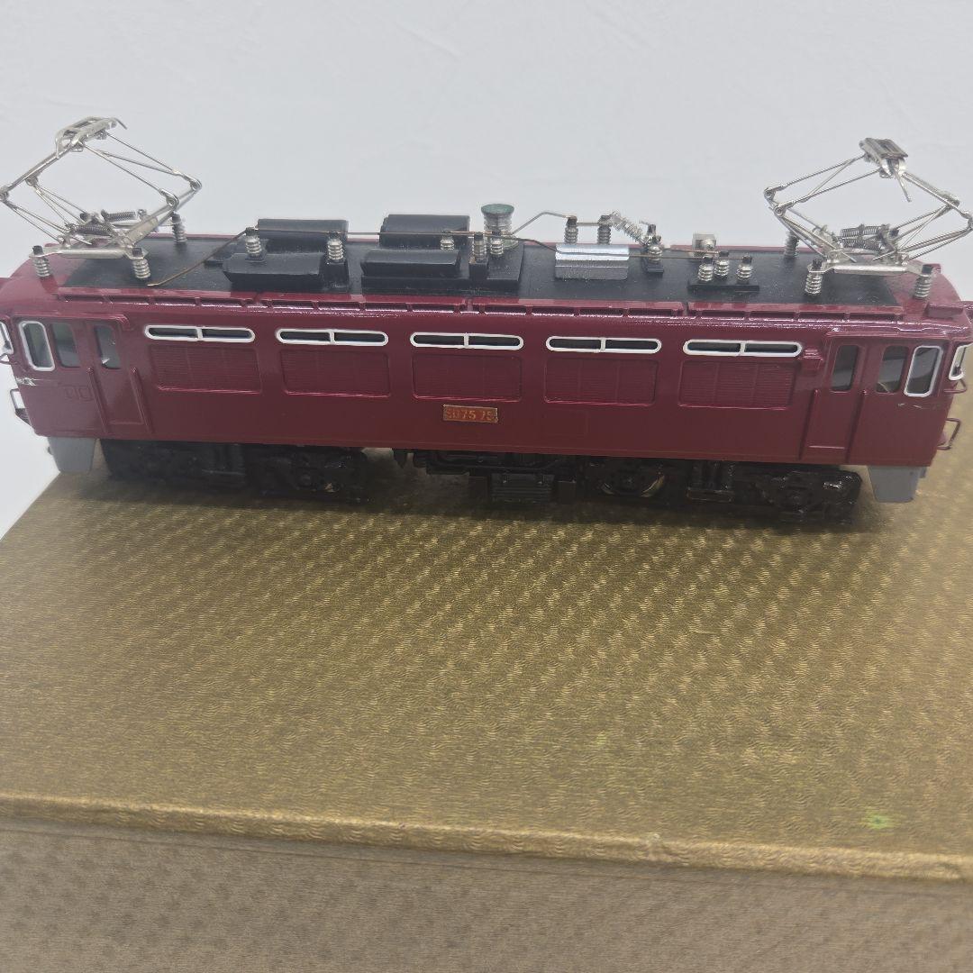 宮沢模型 国鉄ED75　電気機関車 完成品 HOゲージ鉄道模型 未検品