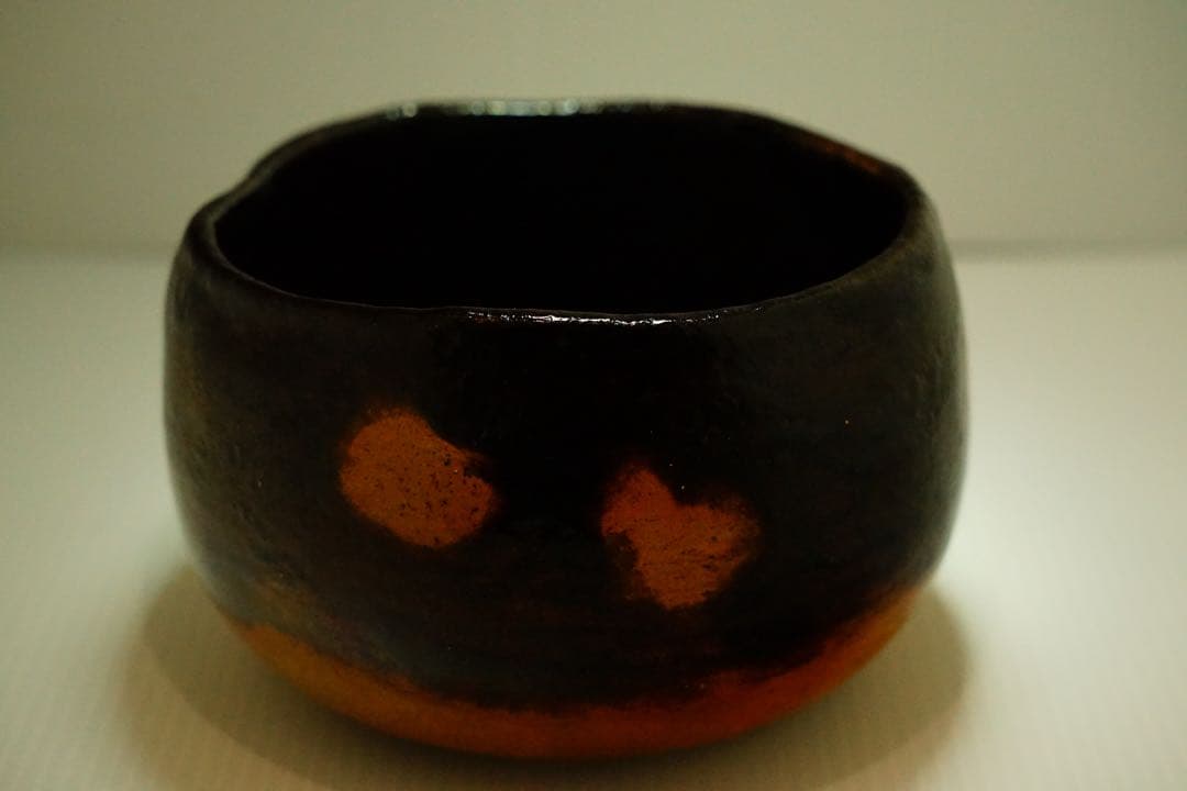 九代　大樋長左衛門　光悦紙屋写　茶碗　共箱あり