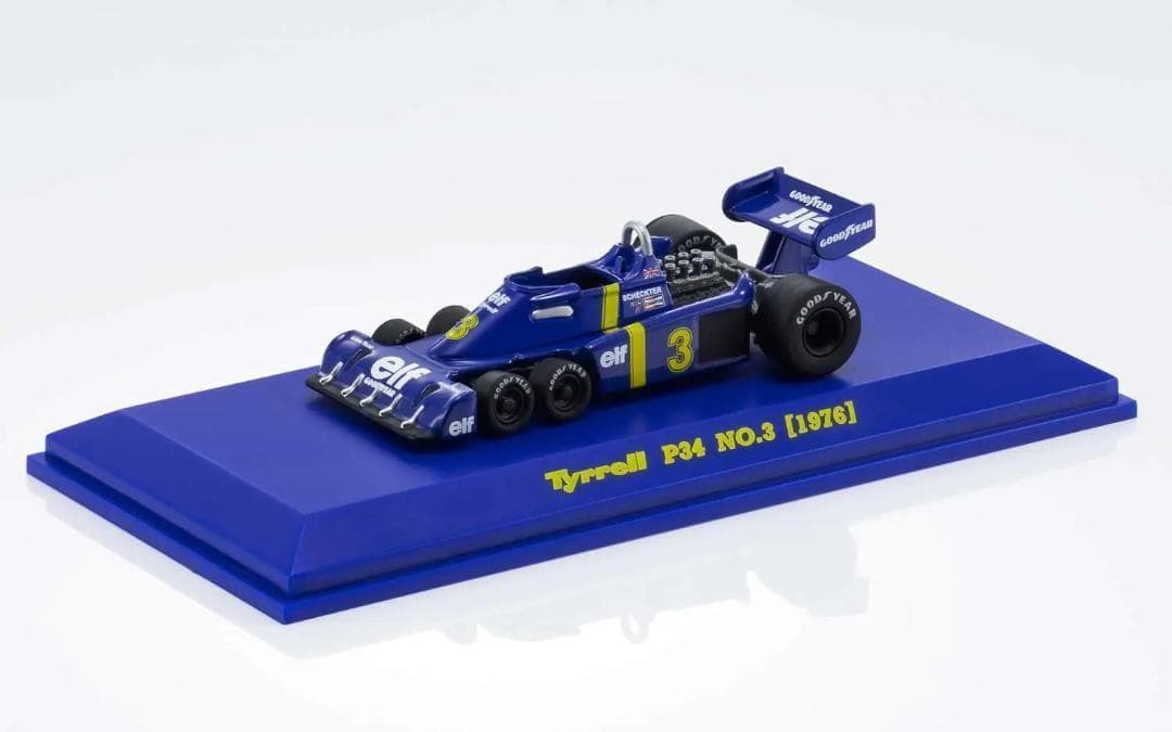 KYOSHO MINI CAR & BOOK No.21 Tyrrell 2台