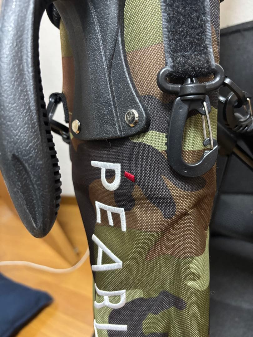 ★美品稀少PEARLY GATES ゴルフセルフスタンドバック カモフラ