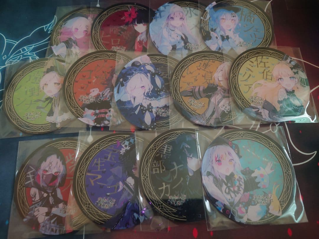 魔法少女ノ魔女裁判 東京タワー カフェver. アクリルコースター 全13種