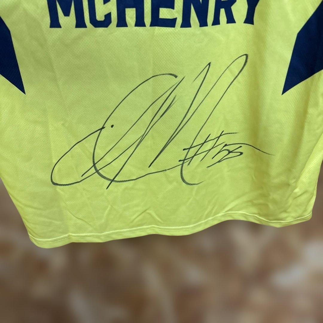 アンソニー・マクヘンリー　直筆サイン入り　ユニホーム　信州ブレイブウォリアーズ