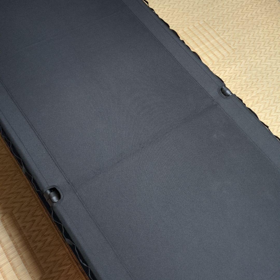 Helinoxタクティカルコットコンバーチブル黒　別売りコットレッグ付