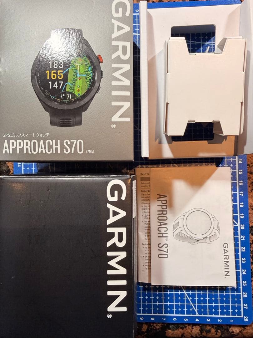 Garmin Approach S70 47mm GPSゴルフウォッチ