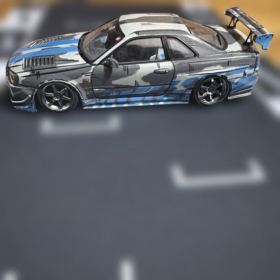 Nissan Skyline GT-R R34 1/24 完成品