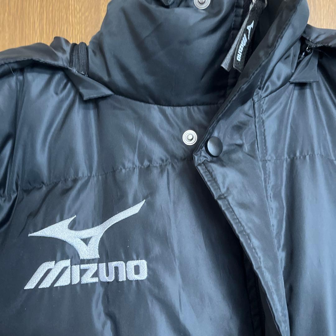 あんこ　Mizuno ブラック ダウンベンチコート　美品