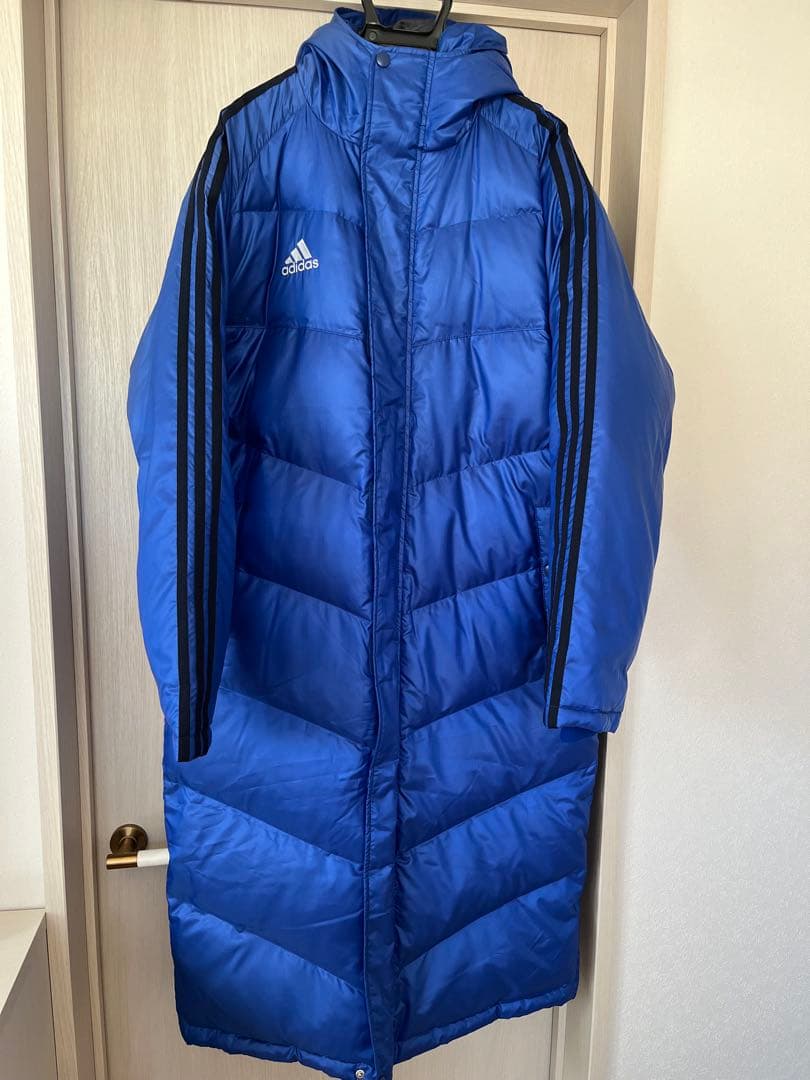 adidasダウンベンチコート メンズLサイズ