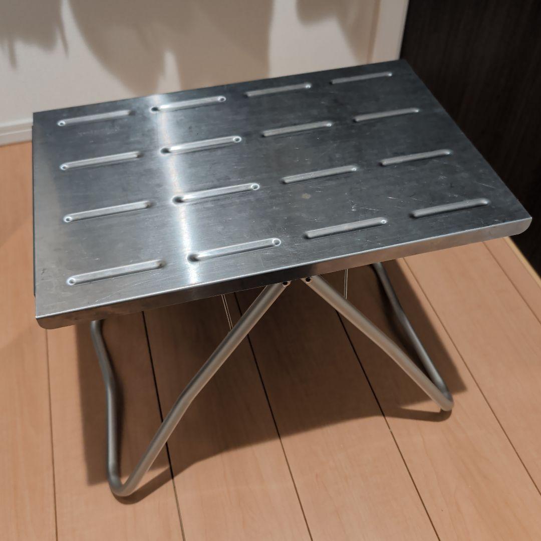 【廃盤品】  peak MYテーブル ステンレストップ LV-038