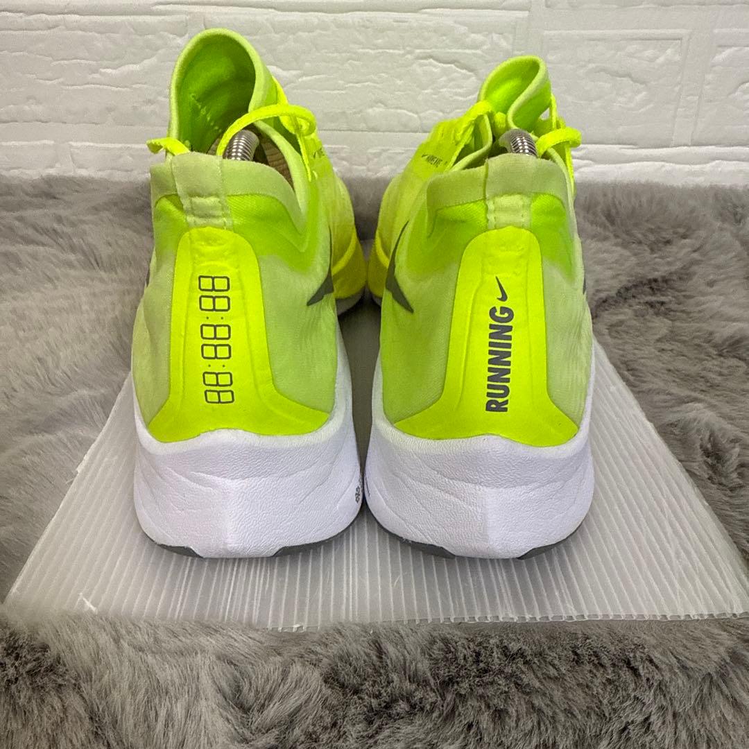 【美品】NIKE ズームフライ３　蛍光　イエロー　27cm