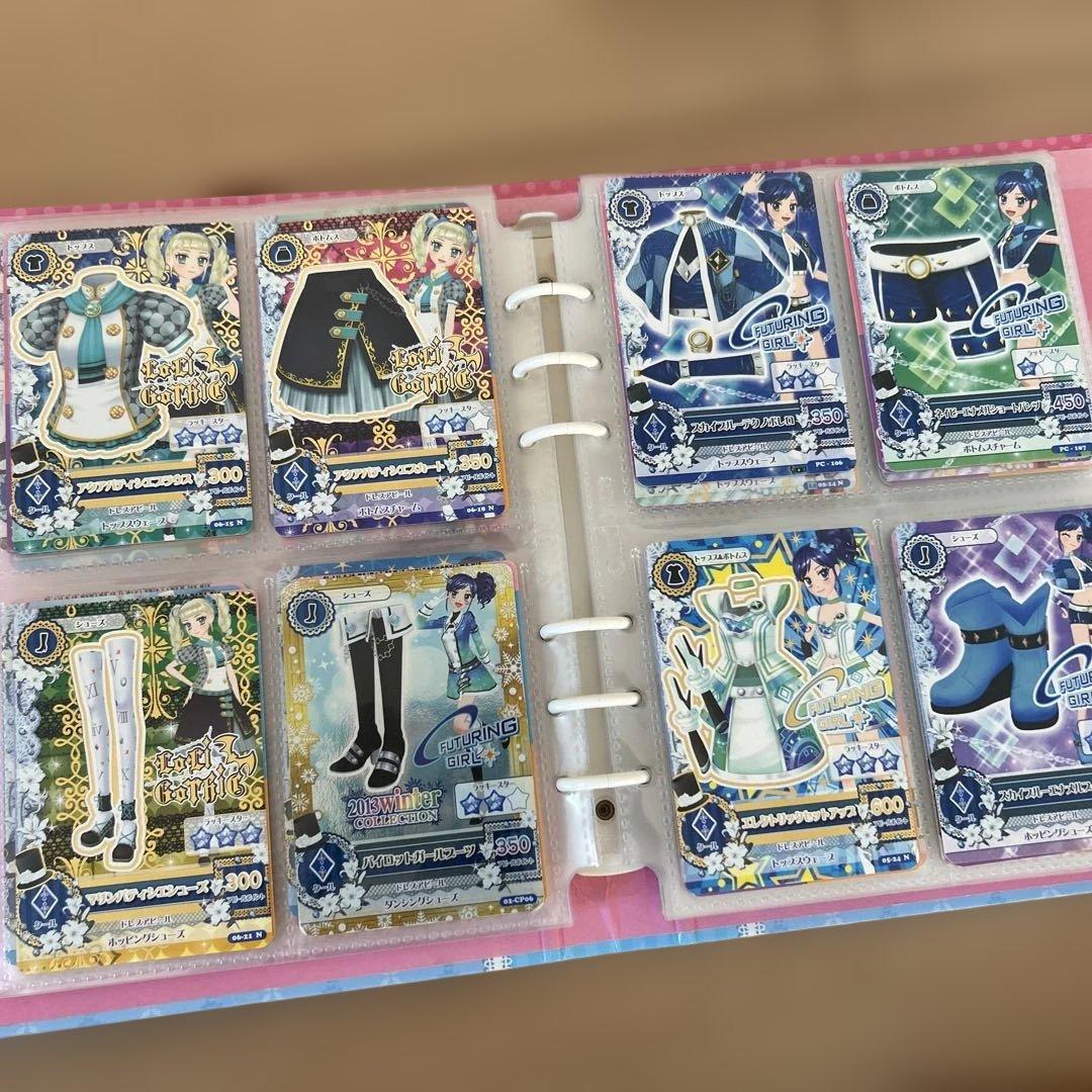 アイカツカードまとめ売り 初期380枚以上 バインダー 学生証 セット