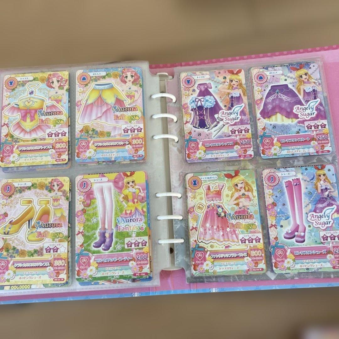 アイカツカードまとめ売り 初期380枚以上 バインダー 学生証 セット