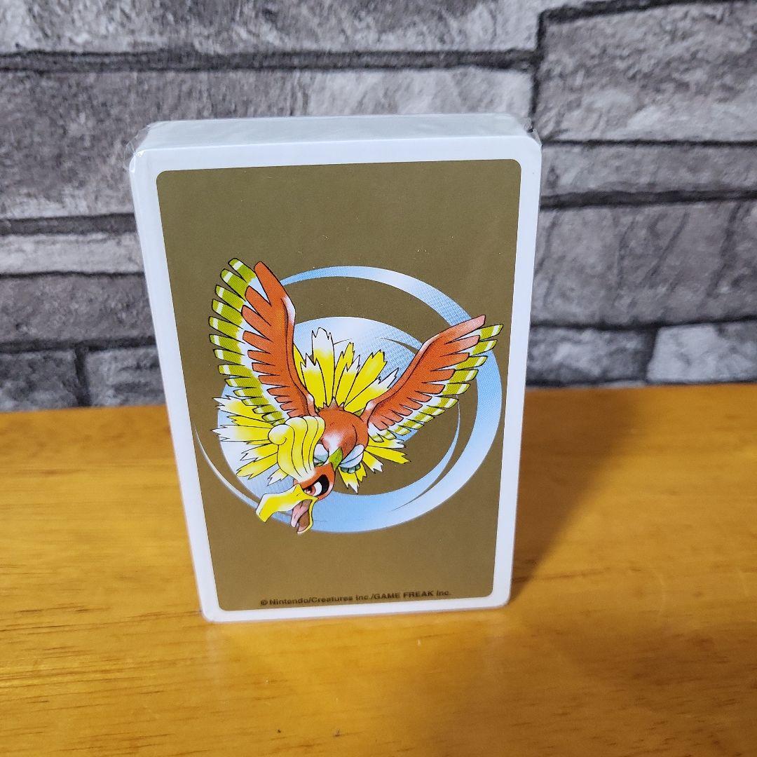 ポケモントランプ金 ホウオウ 1999年製未使用品