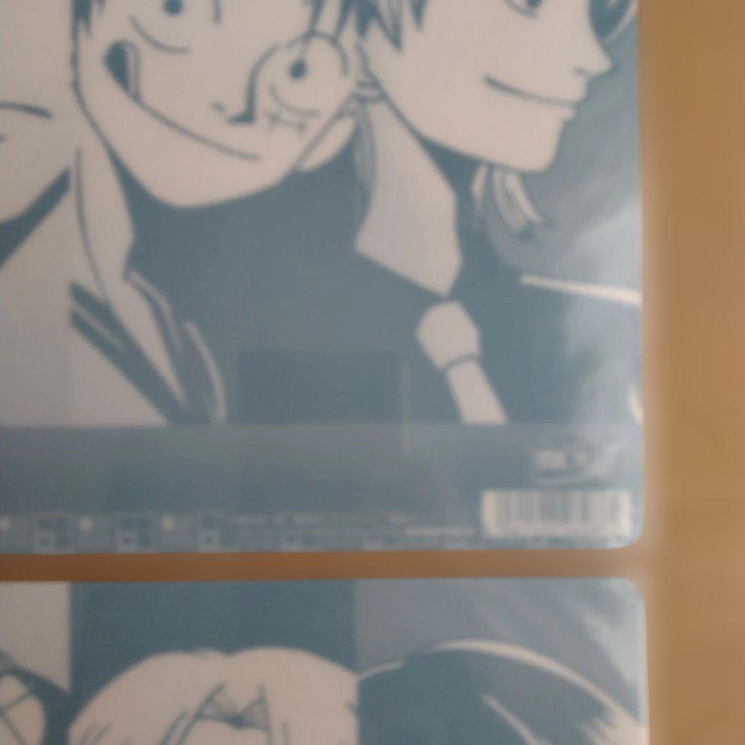 【未開封・レア】ワンピース　麦わらの一味　下敷き　2枚セット　お値下げ不可