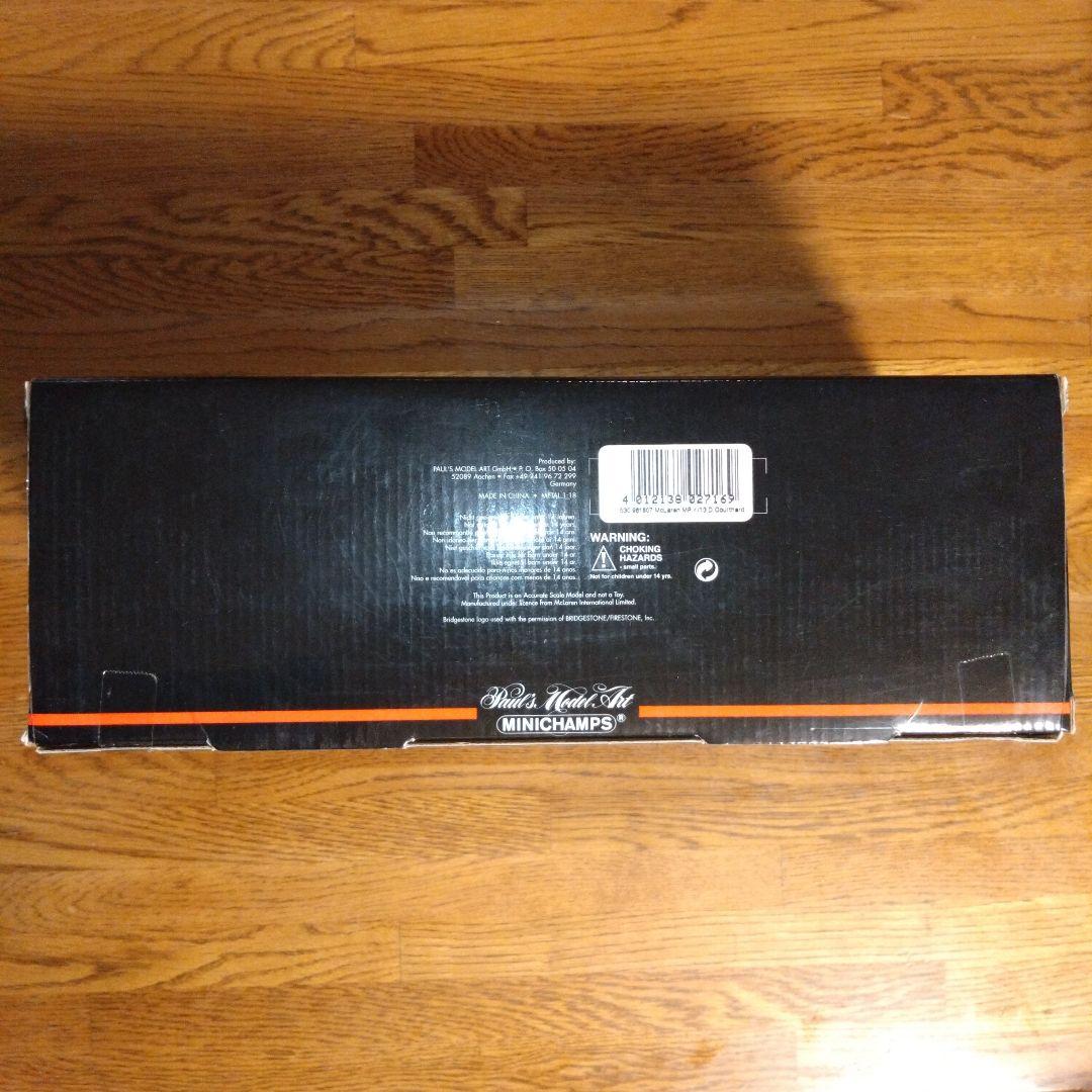 ミニカー 1/18 MacLaren MP 4/13 D.Coulthard #7