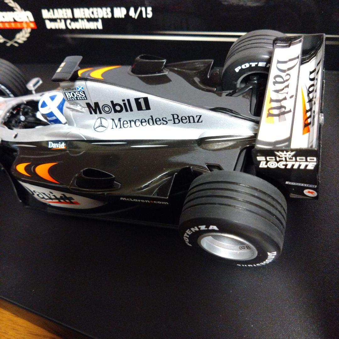 ミニカー 1/18 MacLaren MP 4/13 D.Coulthard #7
