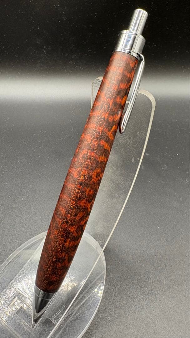 475 超極上　スネークウッド　木軸シャーペン　木軸ボールペン