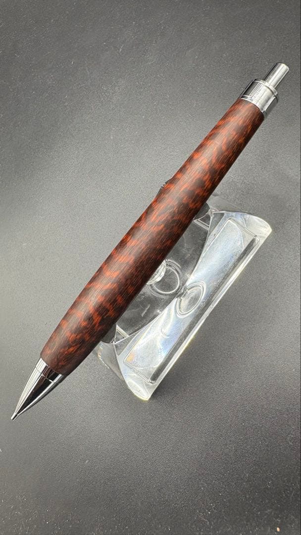 475 超極上　スネークウッド　木軸シャーペン　木軸ボールペン