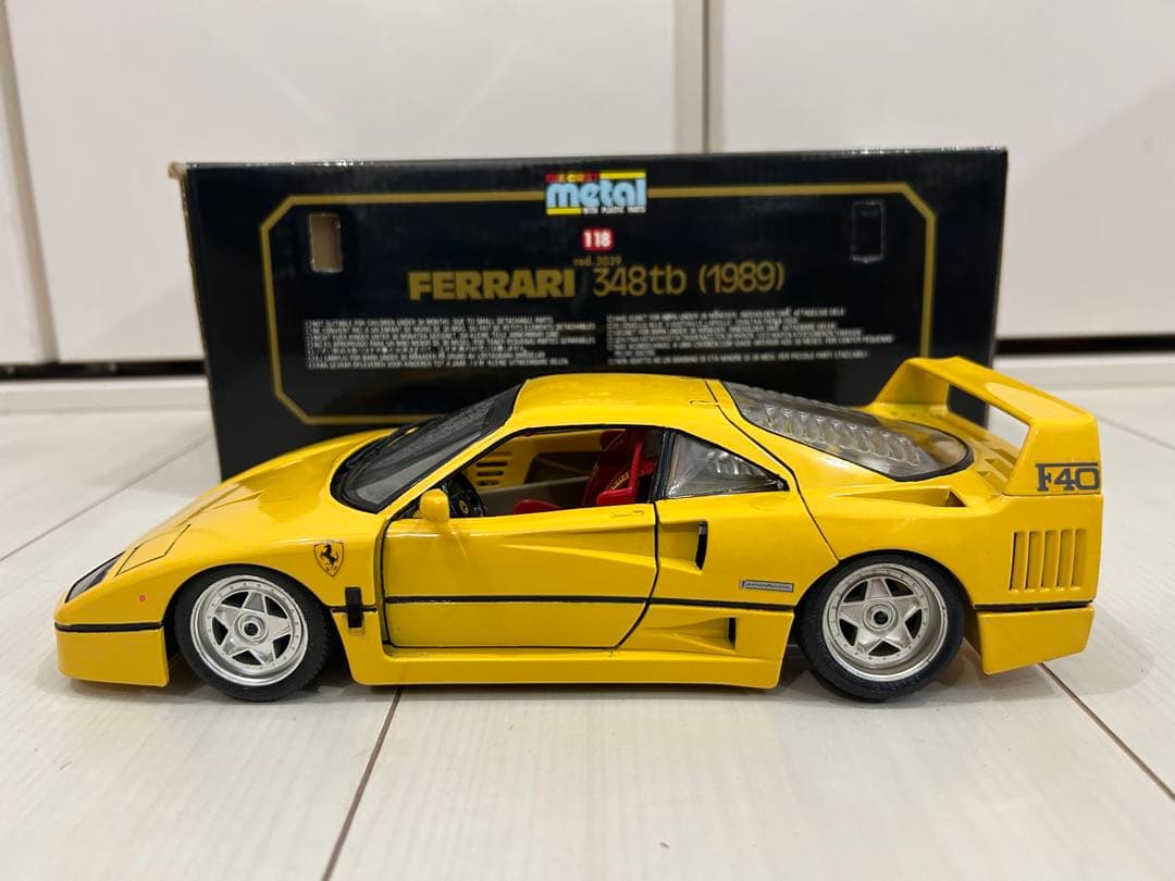 希少 1/18 フェラーリ Ferrari F40 1989 イエロー 希少色
