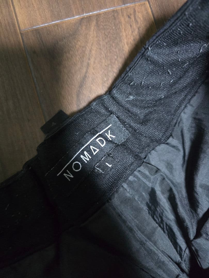 NOMADIK 777 BLACK L スノーボード パンツ 黒