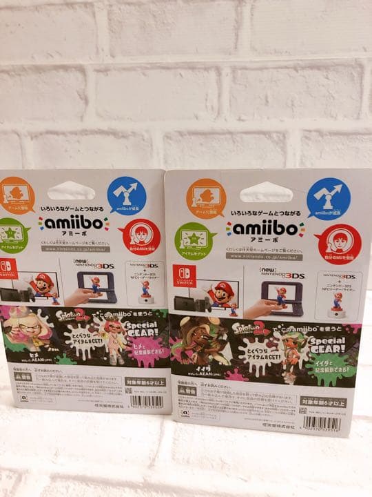 amiibo ヒメ イイダ  スプラトゥーン　新品未開封　①
