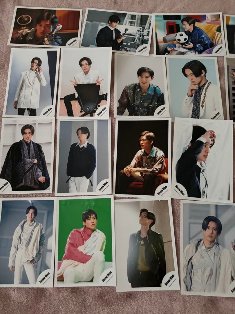  Man 目黒蓮 アクスタ 公式写真 アクキー 缶バッジ メモ帳