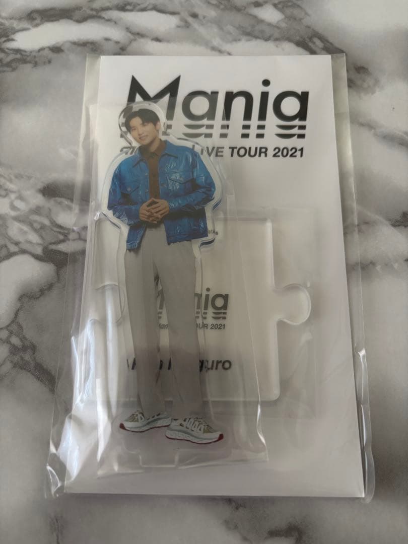  Man 目黒蓮 アクスタ 公式写真 アクキー 缶バッジ メモ帳