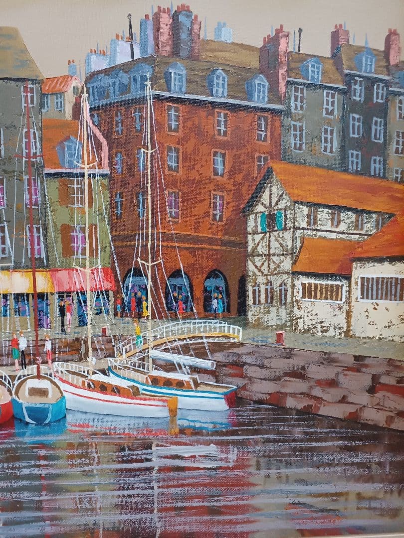 佐藤計 　「ノルマンディー」　油彩　F8号　應美会　 双樹会会員　 鹿児島県出身