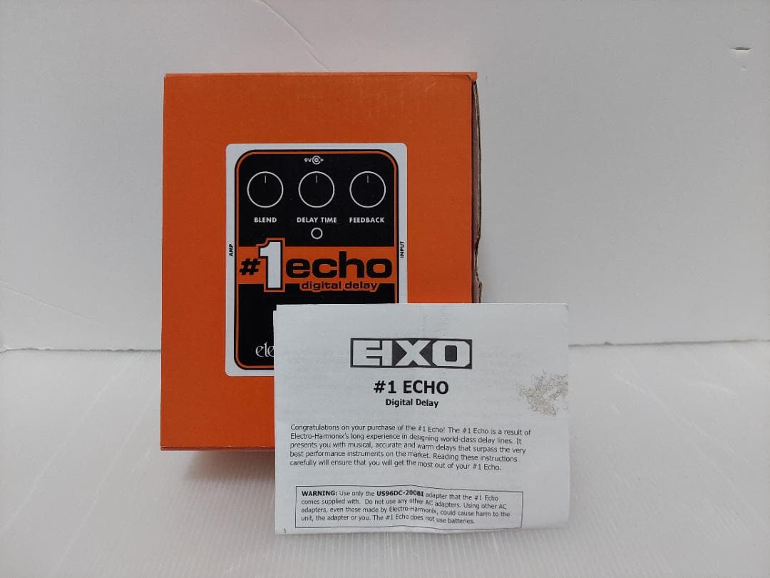 electro-harmonix　#1 echo　デジタルディレイ