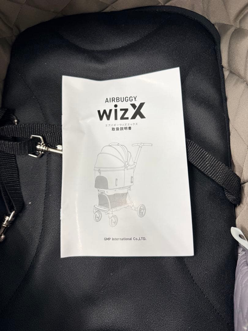 AIRBUGGY Wiz Xヴィンテージカーキ犬用カート美品