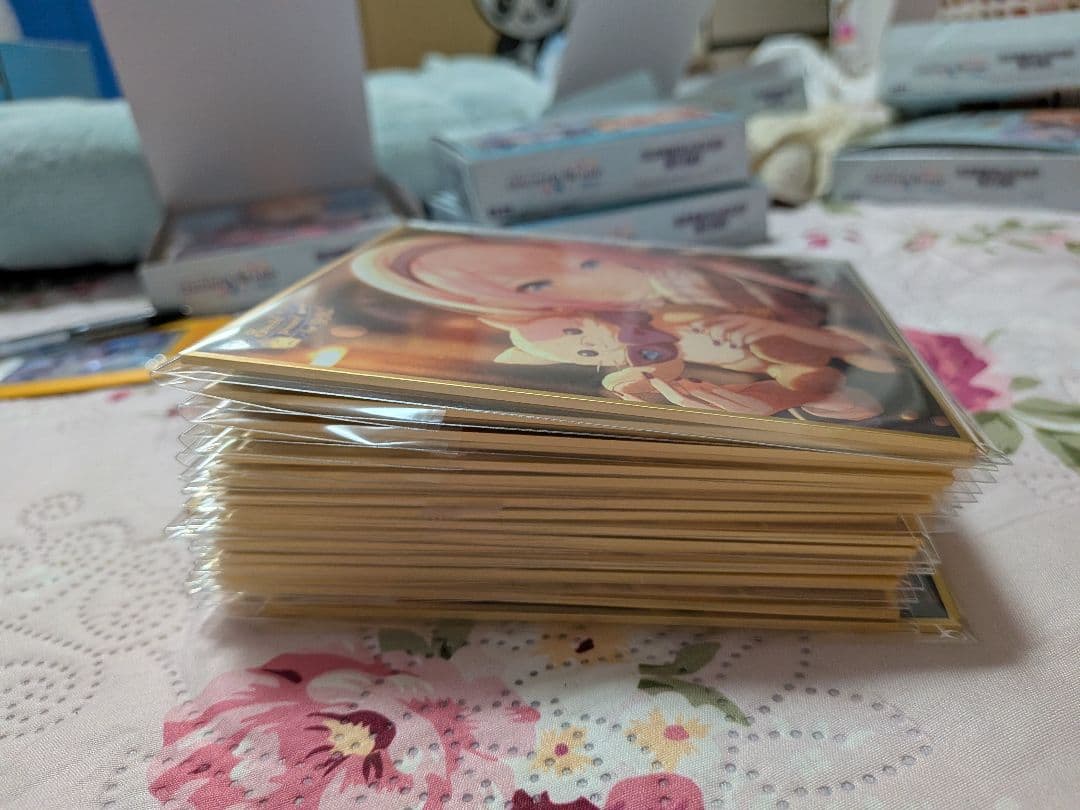 プロセカ色紙　巡音ルカ　53c　特訓後　17枚