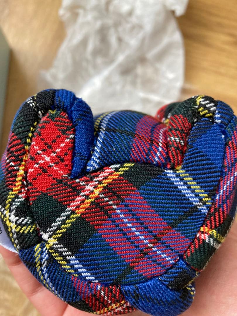 希少！特価！未使用送料込！柿沼東光 招き猫 チェク柄