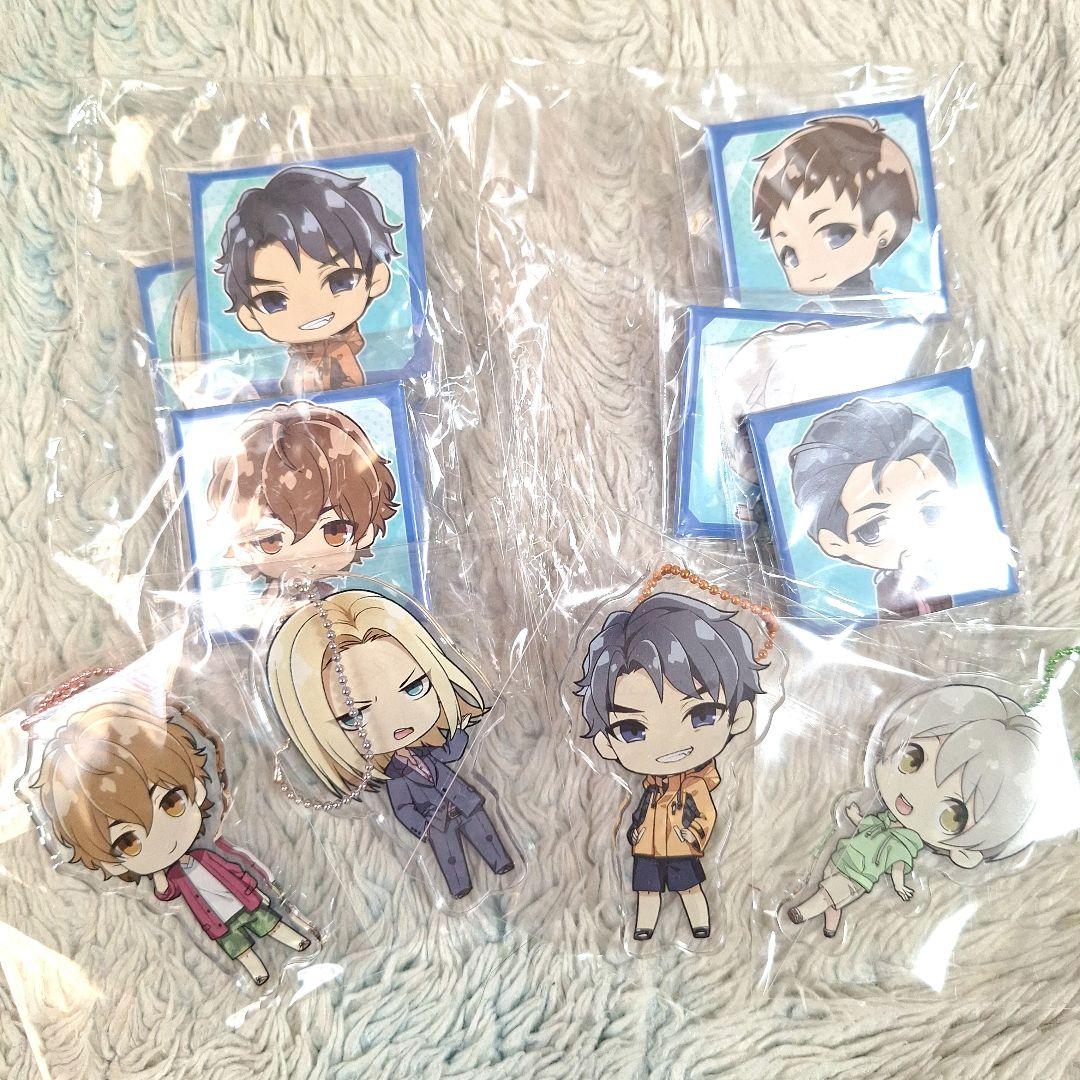 paradise CF 缶バッジ アクリルキーホルダー フルコンプリートセット