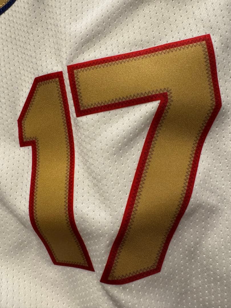 WS２連覇　MLB公式 ドジャース ユニフォーム ゴールド 大谷翔平 XLサイズ