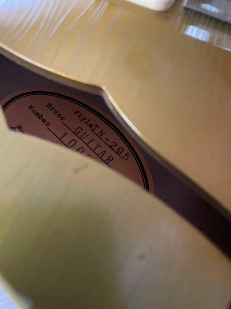ギター Bruno Guitars TN-295 Gold Top