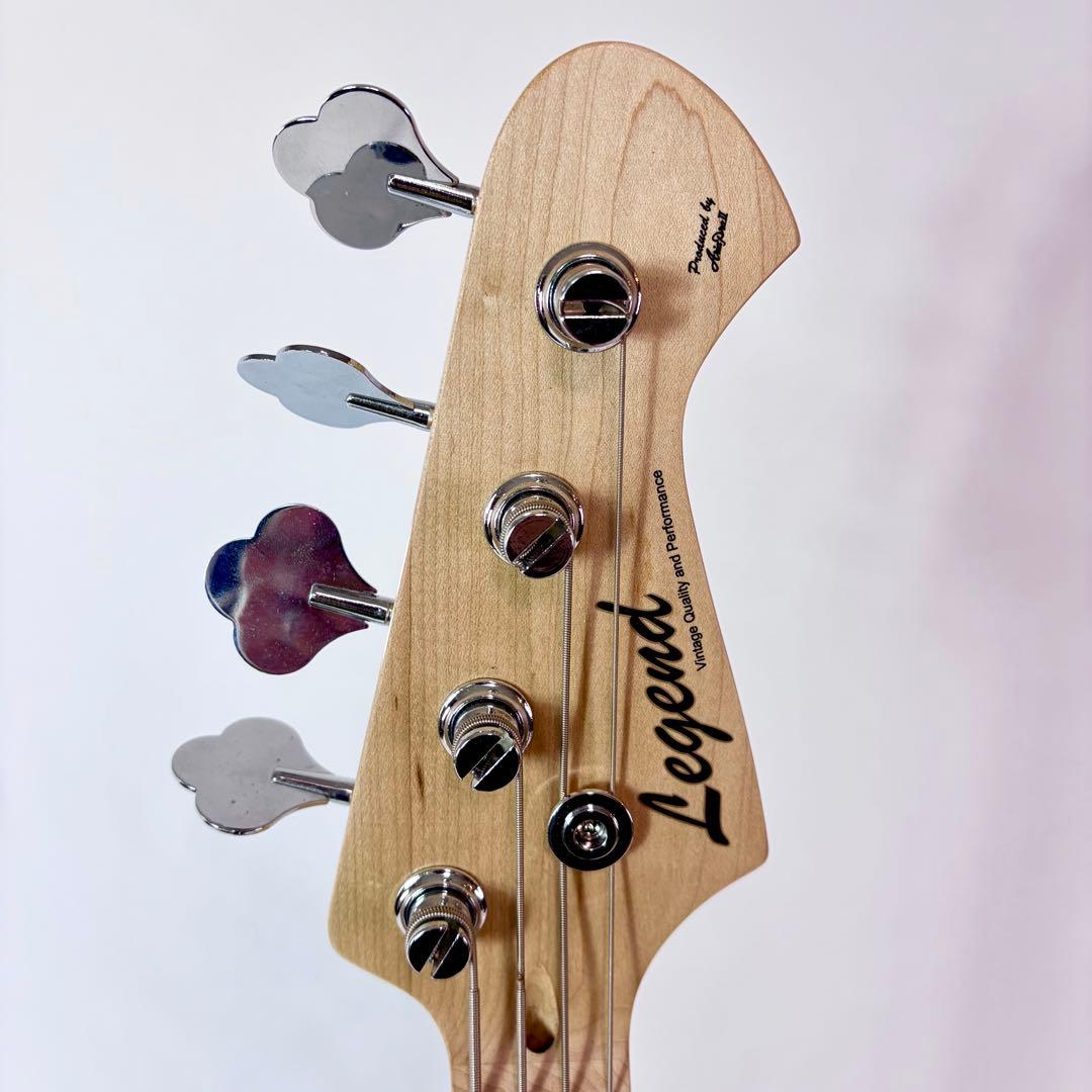 legend LPB-Zプレシジョンベース メイプルネック ホワイト