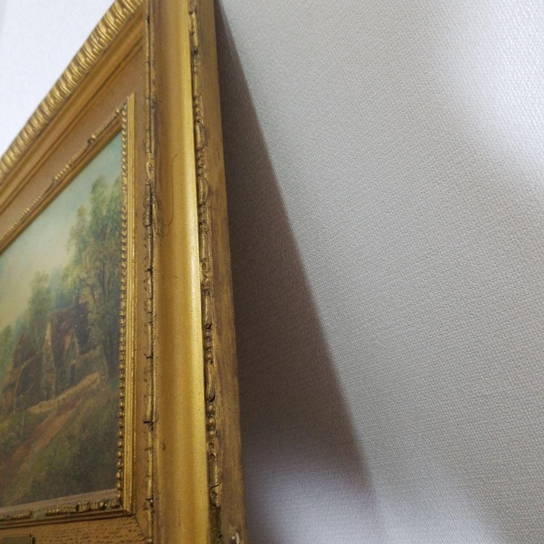 T.E. Breeres 風景画 油彩画