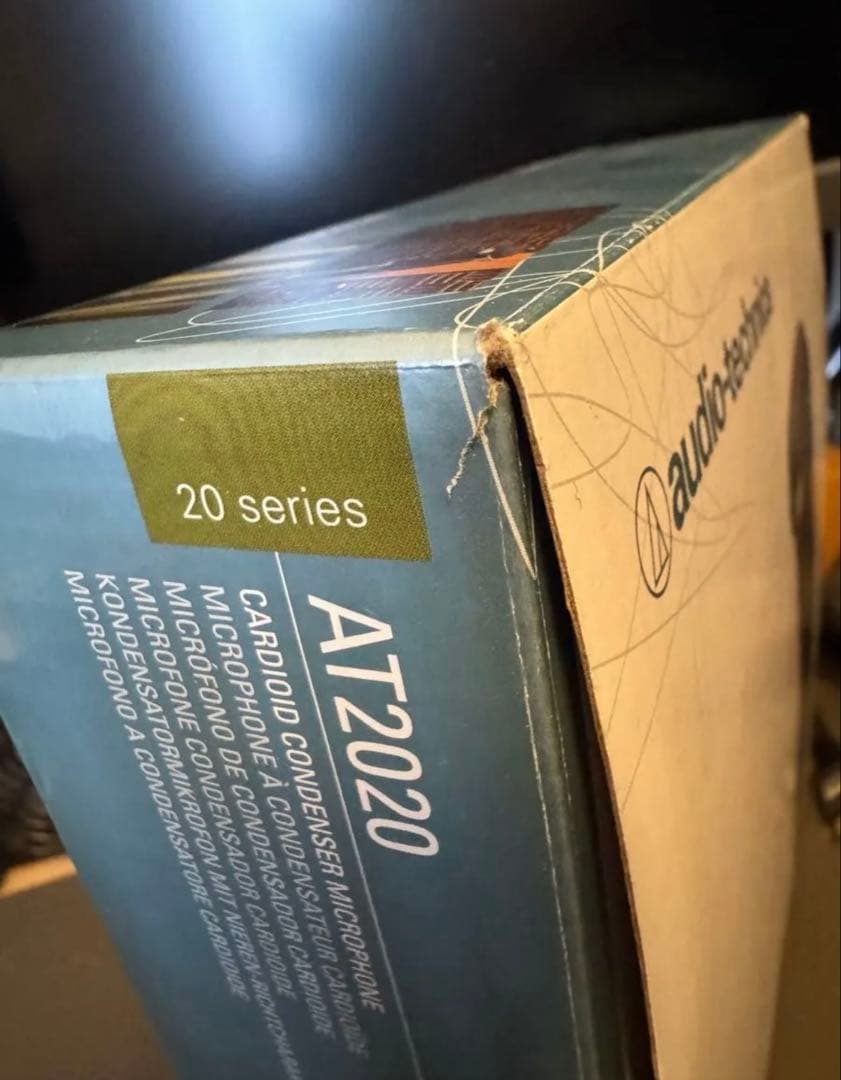 audio-technica AT2020 コンデンサーマイクオーディオテクニカ