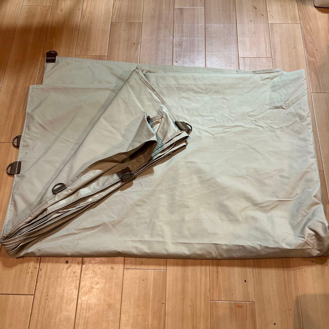 ダッチアーミーテント デジタルカモ柄専用タープ付き 軍幕、タープ、、軍物放出