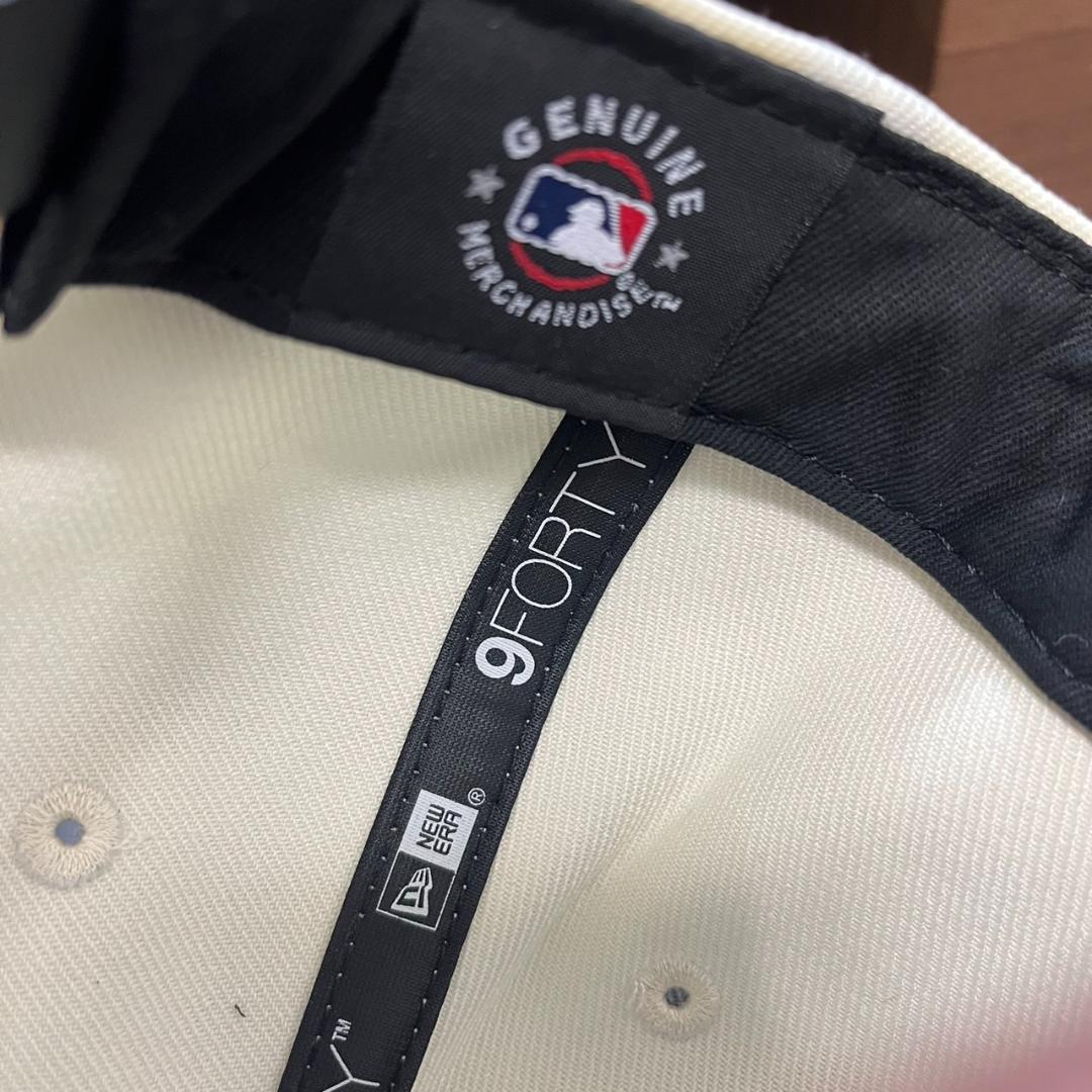 9FORTY A-Fram 大谷翔平ドジャース 逆ロゴ 白黒 帽子 キャップ