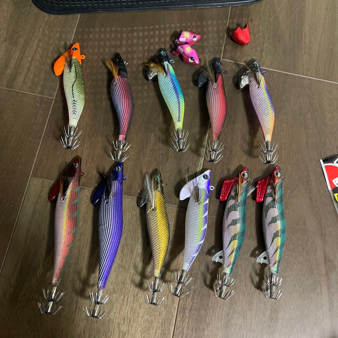 エギ・餌木 多色 収納ケース付き