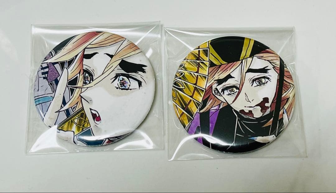 【希少】鬼滅の刃 童磨 缶バッジ セット