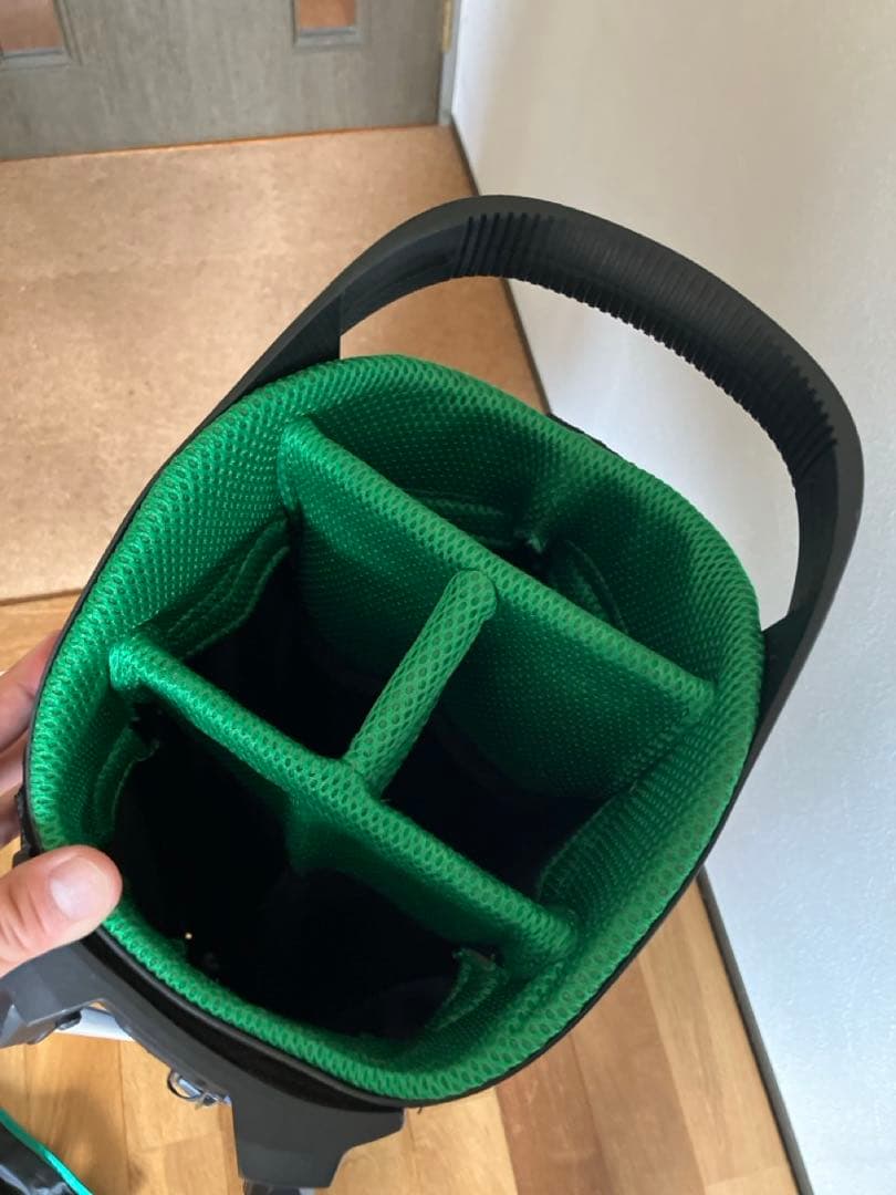 Admiral スタンドゴルフバッグ ネイビー/グリーン