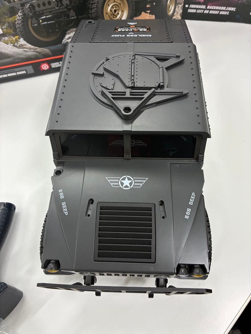 戦車 大型 ラジコン オフロード ミリタリー RCかー 人気 34cm 4WD