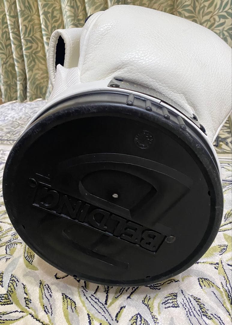 【BELDING】素敵なホワイト 白 キャディバッグ ★冬の白はお洒落★おまけ付