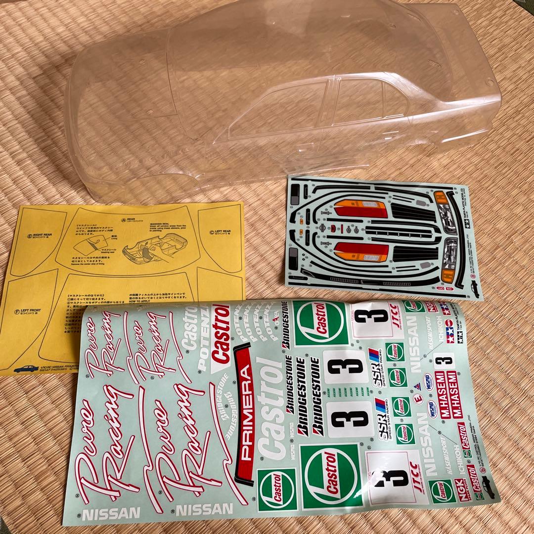 1/10 カストロールニッサンプリメーラJTCC ラジコン　ジャンク