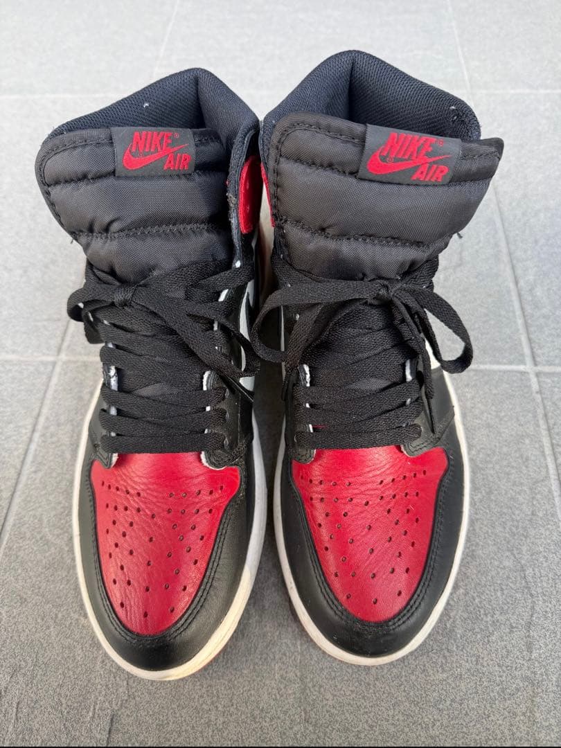 シューズ(男性用) Nike Air Jordan 1 Retro High OG Bred Toe