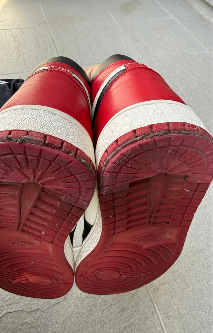 シューズ(男性用) Nike Air Jordan 1 Retro High OG Bred Toe