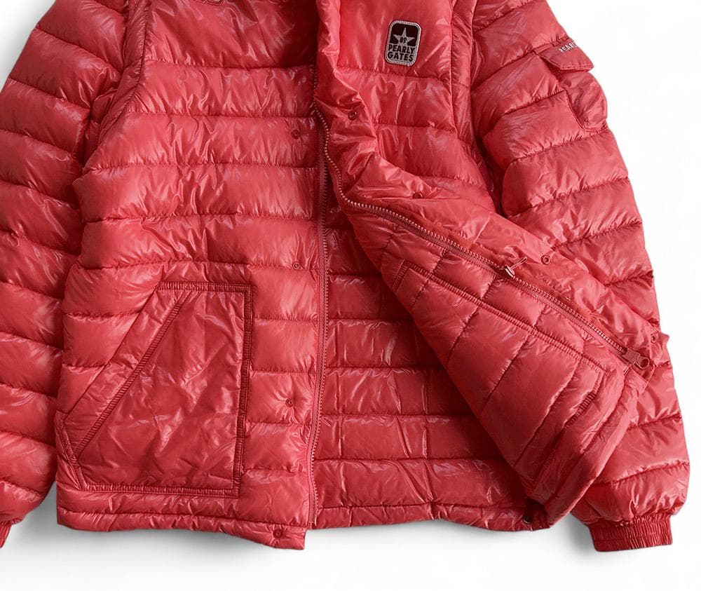 パーリーゲイツ 超軽量 2WAYライトダウンジャケット＆ベスト サイズ4ピンク