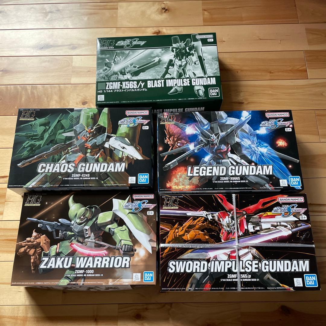 ガンプラ引退品　まとめ売り　ガンダムSEED DESTINY